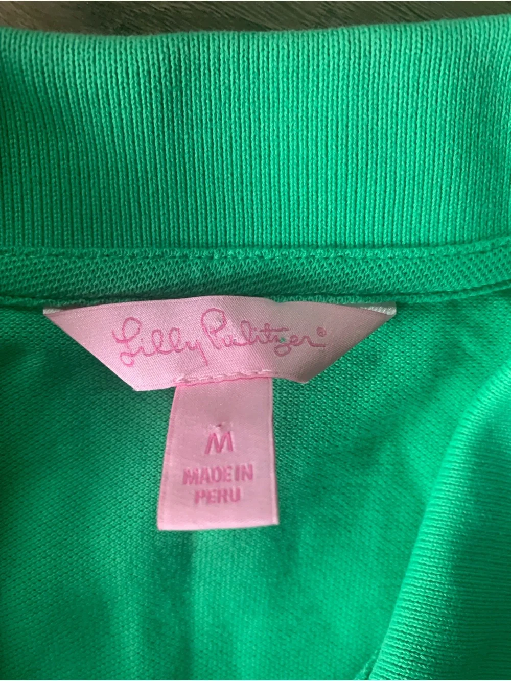 Lilly Pulitzer Long Sleeve Polo - Picture 2 of 3